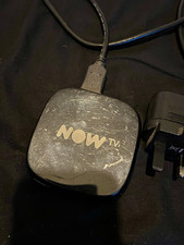 NOW TV Box Black Streaming Media Player HDMI with Remote, HDMI Cable & UK Plug