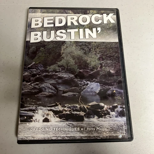 Gold Prospecting: Bedrock Bustin' DVD Dredging Techniques with Perry Massie