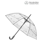 Genuine Mercedes Benz Walking Stick Umbrella Transparent Star Pattern