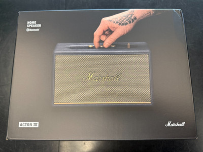 Marshall Acton III Bluetooth Speaker System (Midnight Blue)  New & Sealed