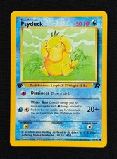 PSYDUCK **1st Edition** (NM/LP) - Team Rocket 65/82 - Pokemon Trading Card Game