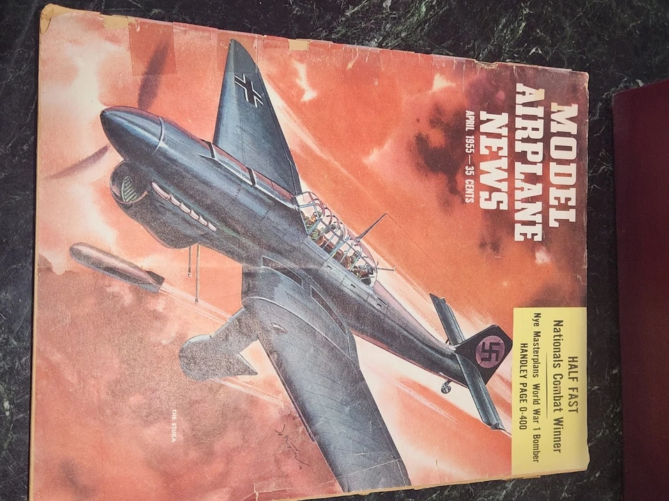 Vintage RC Model Airplane Magazines Lot of 6 WWII Korean War Era Hobby Foto 4 de 4