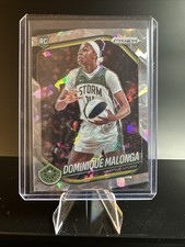 2025 Panini Prizm WNBA Dominique Malonga Cracked Ice Seattle Storm #116