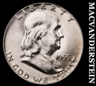 1955 Franklin Half Dollar - Choice Gem Brilliant Uncirculated  Lustrous  #G7360