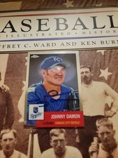 Johnny Damon Signed Autographed Baseball Card All Star