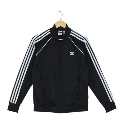 Adidas Trainingsjacke Damen Größe M schwarz 80er Freizeit