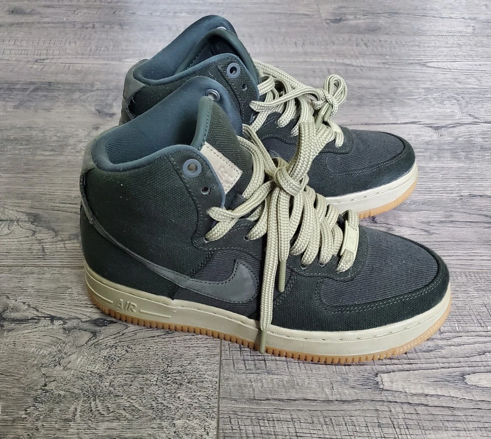 Nike Air Force 1 Hi Utility Sequoia Neutro Oliva AJ2775-300 Para mujer Talla 7 Foto 3 de 4