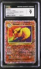 Pokemon CGC 9 Flareon 10/110 Reverse Holo 2002 Legendary Collection Mint Not PSA on eBay