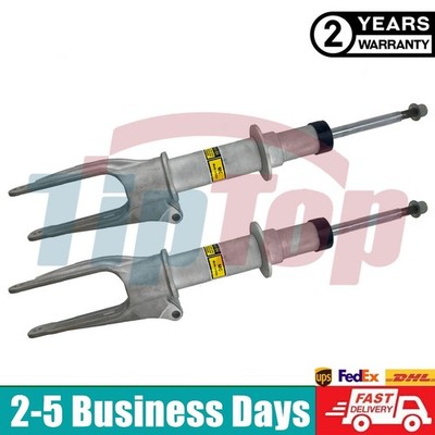Pair Front Shock Absorbers Struts w/PASM For Porsche Panamera 970 2010-2016