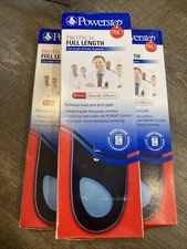 Power step PRO Protech Full Length Arch Support Orthotic Insole Medical Grade
