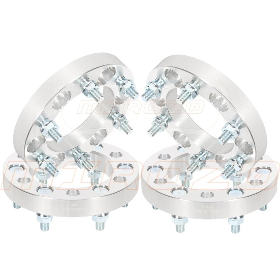 (4) Колесные распорки 25 мм 6x5,5 1 дюйм 12x1,25 для Nissan Armada Xterra Frontier - Изображение 3 из 4