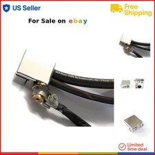 Battery Terminal Pair with OEM Top Post Adapter for Automotive Batteries