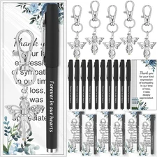 Yexiya 60 Funeral Favor Sets | Memorial Gifts, Bookmarks, Keychains, Pens, Or...