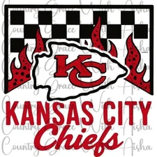 Sublimation Print Chiefs Football Ready To Press Paper Ink Heat Transfer