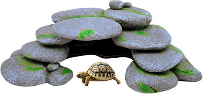 Reptile Hide Resting Step Ledge Cave Hideout Turtle Basking Platform   Great for