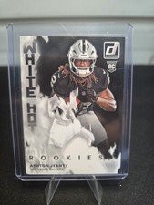 2025 Donruss White Hot Rookies Ashton Jeanty Rookie Card WH-ASJ Radiers (RC)