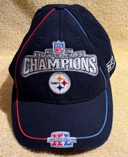 Pittsburgh Steelers Super Bowl XL AFC Conference Champions Reebok Hat / Cap