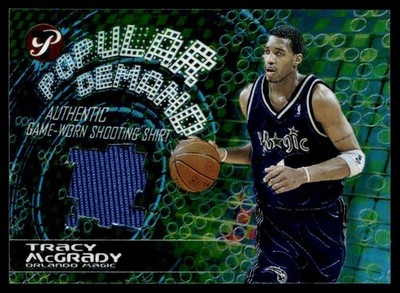 2002-03 Topps Pristine Popular Demand Relic Tracy McGrady Orlando Magic #PD-TM