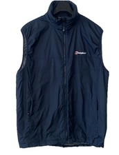 Berghaus Men's Gilet Navy Blue, Insulated, Full Zip, Size XL Lightweight 