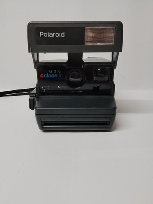 Polaroid 636 Close-Up Sofortbildkamera in Schwarz (Closeup)