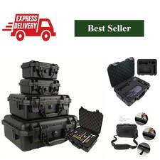 Waterproof Hard Tool Case with Pre-Cut Foam Organizer Carry Box