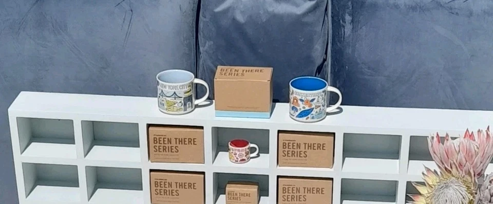 Simplyposhmugs Starbucks BeenThere Pigeon Hole Mug Holder - Image 2 of 4