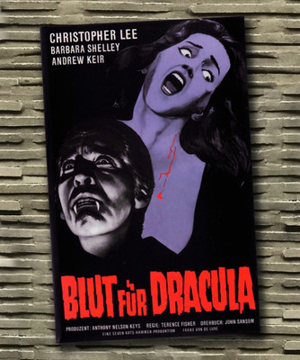 Hartbox BLUT FÜR DRACULA Christopher Lee 2x BLU-RAY Hammer NEU Terence Fisher