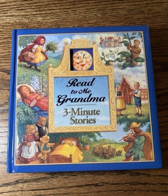 Read to Me Grandma 3-Minute Stories Hardcover Illustrated 2002 Ages 4-8