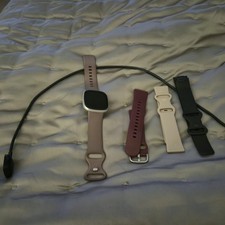 Fitbit Versa 3 *Parts Only with a charger and 4 straps*