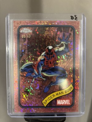  RARE 2025 Topps Spider-Man 2099  Rose Gold Mini Diamonds #112 Serial Num 6/40