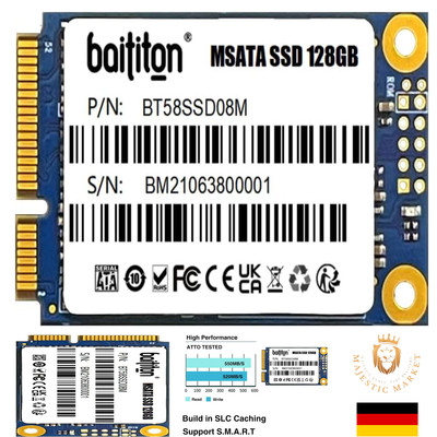 mSATA SSD 128GB | Initialisierung erforderlich | Intel NUC Kompatibilität