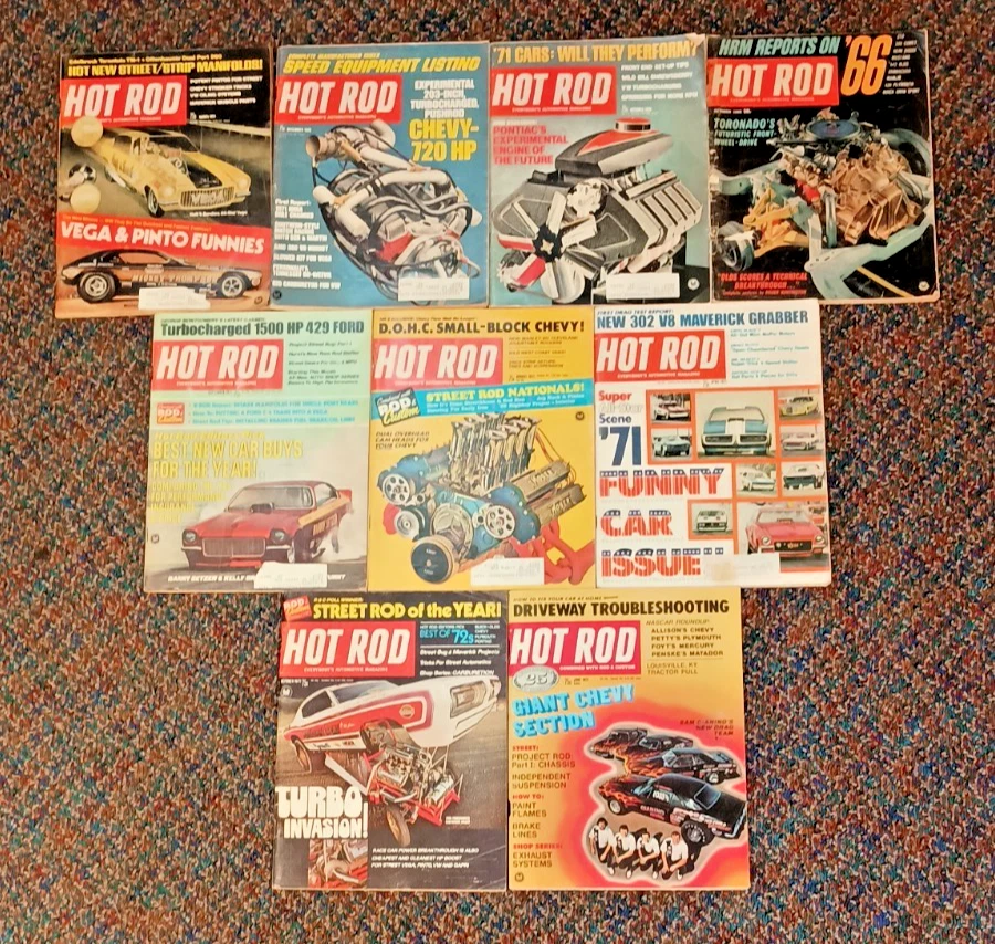 Hot Rod Magazines 1940-1979 for sale - eBay