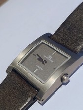 Danish Design Square Titanium Watch Minimalist Design
