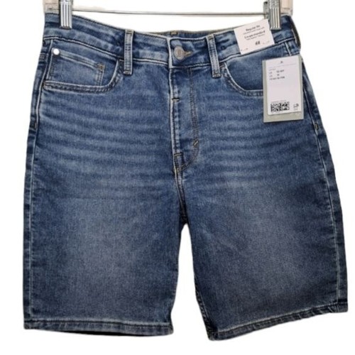 H&M Boys Blue Jean Adjustable Shorts Size 16 Super Soft - Picture 4 of 15