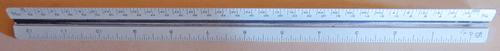 Vintage Pickett P-232 A Architect Scale Drafting Triangular Ruler Japan - Picture 2 of 3