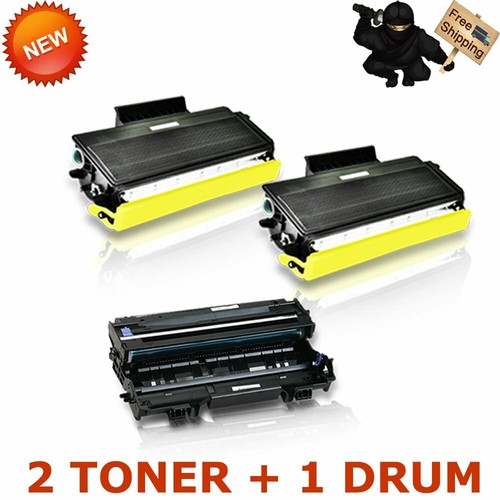 2 TN580 Toner \u0026 DR520 Drum For Brother 