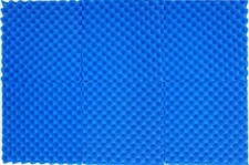 8 Egg Crate Blue Premium Acoustic Foam Tile Padding Sound Proof 12"x12"x1.5"