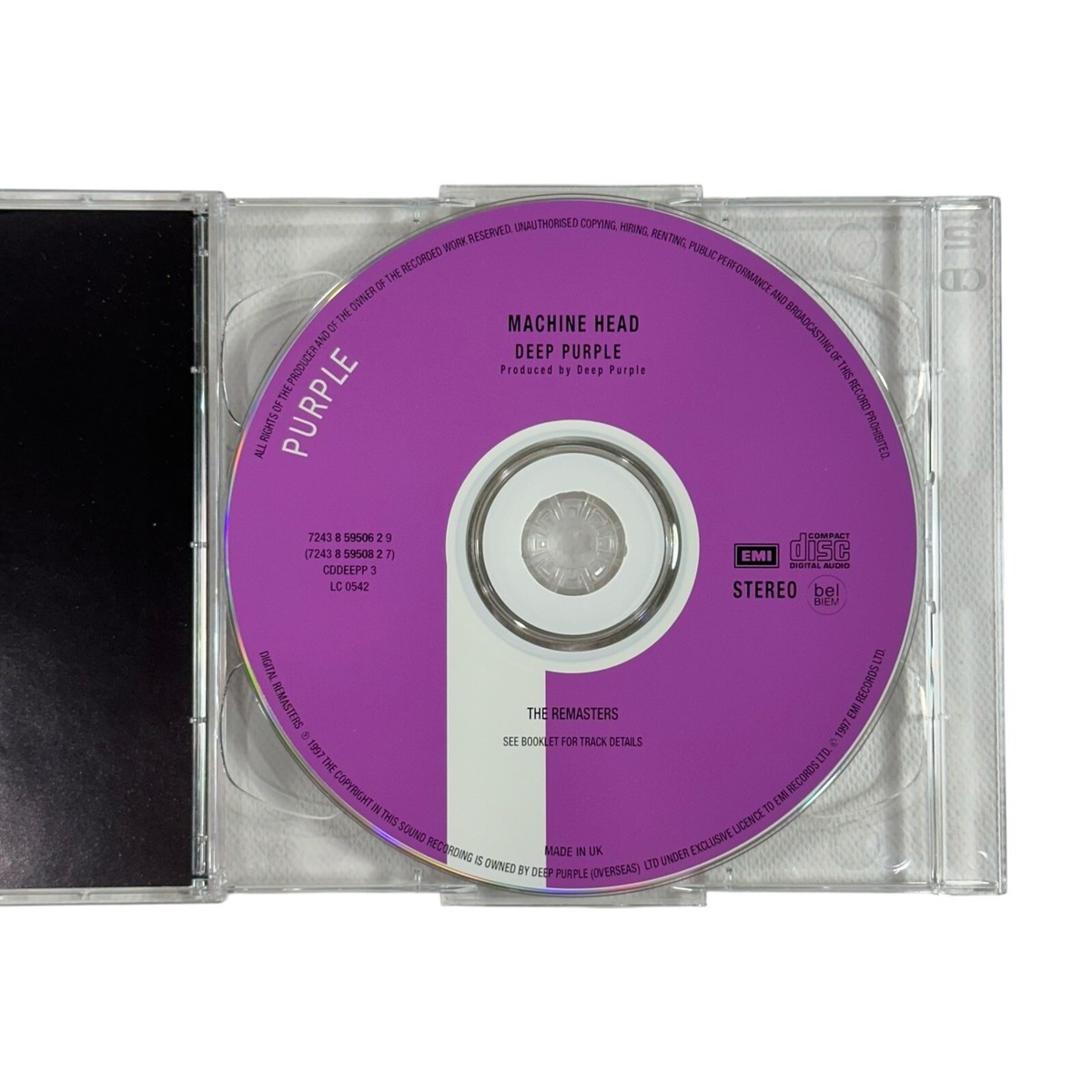 DEEP PURPLE Machine Head Remastered 25th Anniversary 2CD EMI