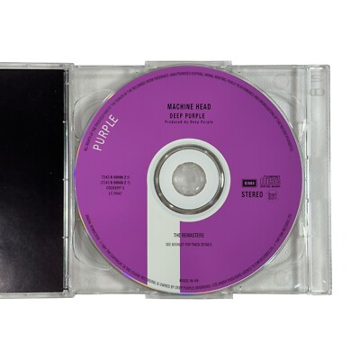 DEEP PURPLE Machine Head Remastered 25th Anniversary 2CD EMI