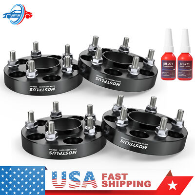 4 1'' (25mm) Hubcentric Wheel Spacers 5x4.5 5x114.3 For Nissan 350Z 370Z Infiniti