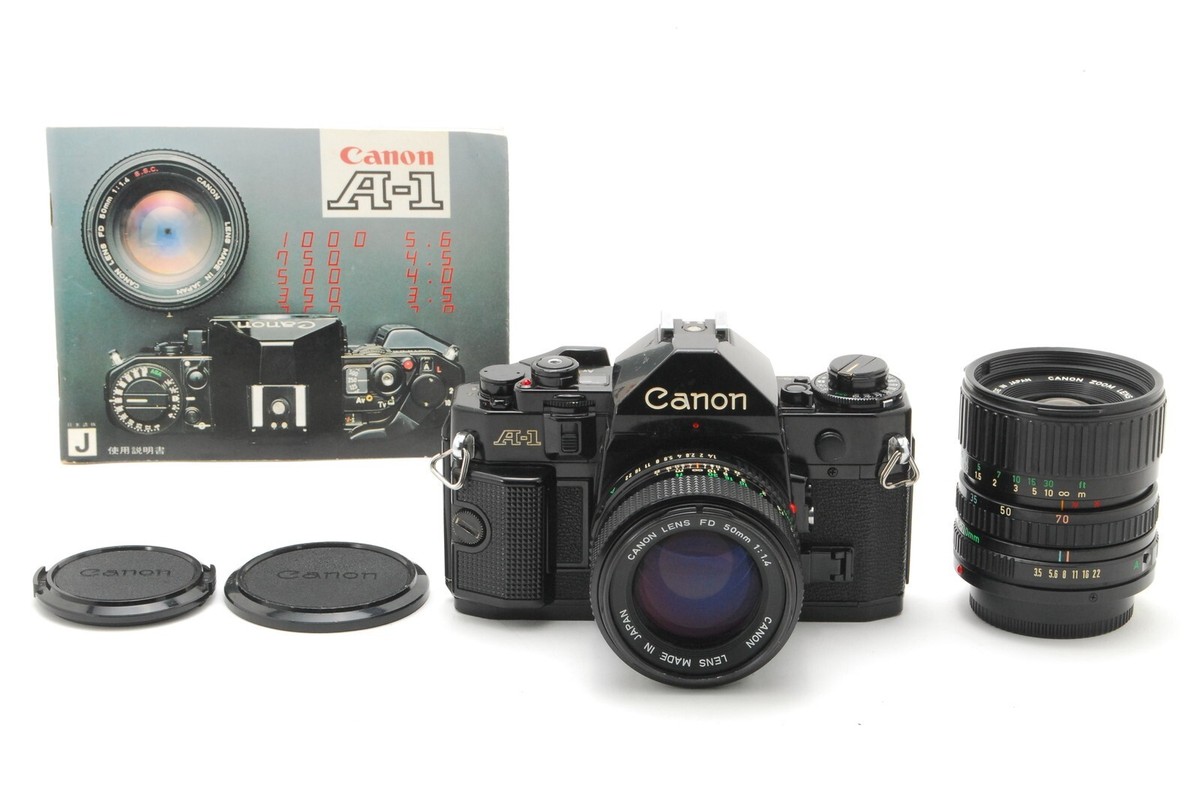 Canon A-1 B級品 NFD50mm F1.4 Canon A-1 Film Camera with 50mm Lens for sale online | eBay