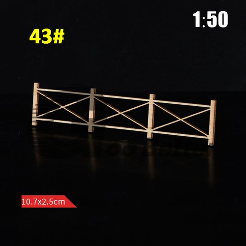 Miniature Wood Fence Mini Small Fence Fairy Garden Kit Fit For Succulents DIY - Picture 55 of 60