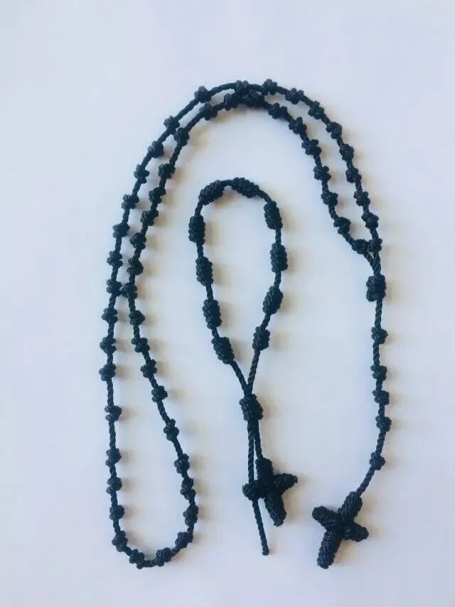 Knotted rosary bracelet sale