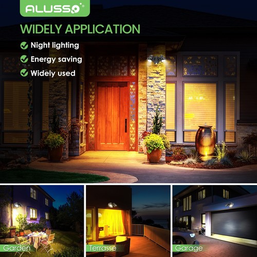 25W LED Security Light PIR Motion Sensor Tri-color Outdoor Garage Spotlight 240V - Picture 9 of 15