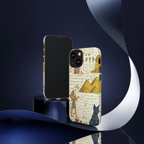 Egyptian Print Phone Case Ancient Egypt Pyramids Pharaoh Hieroglyphics, Travel - Picture 20 of 48