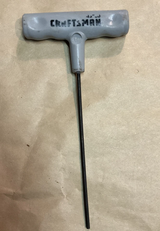 VTG Lot Of 3 Craftsman T Handle Wrench 8,2.5 & 10mm Hex Wrench - Image 4 of 4