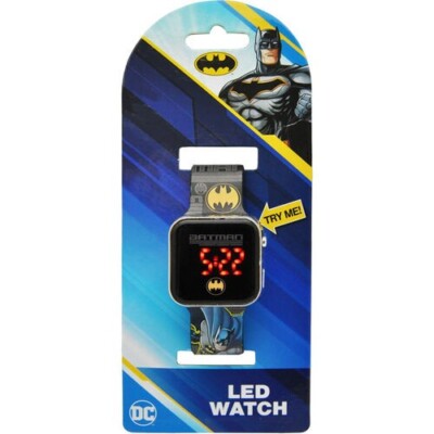 Batman LCD Flash LED Uhr NEU / OVP