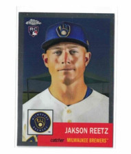 2022 Topps Chrome Platinum Anniversary #30 Jakson Reetz Rookie RC Brewers