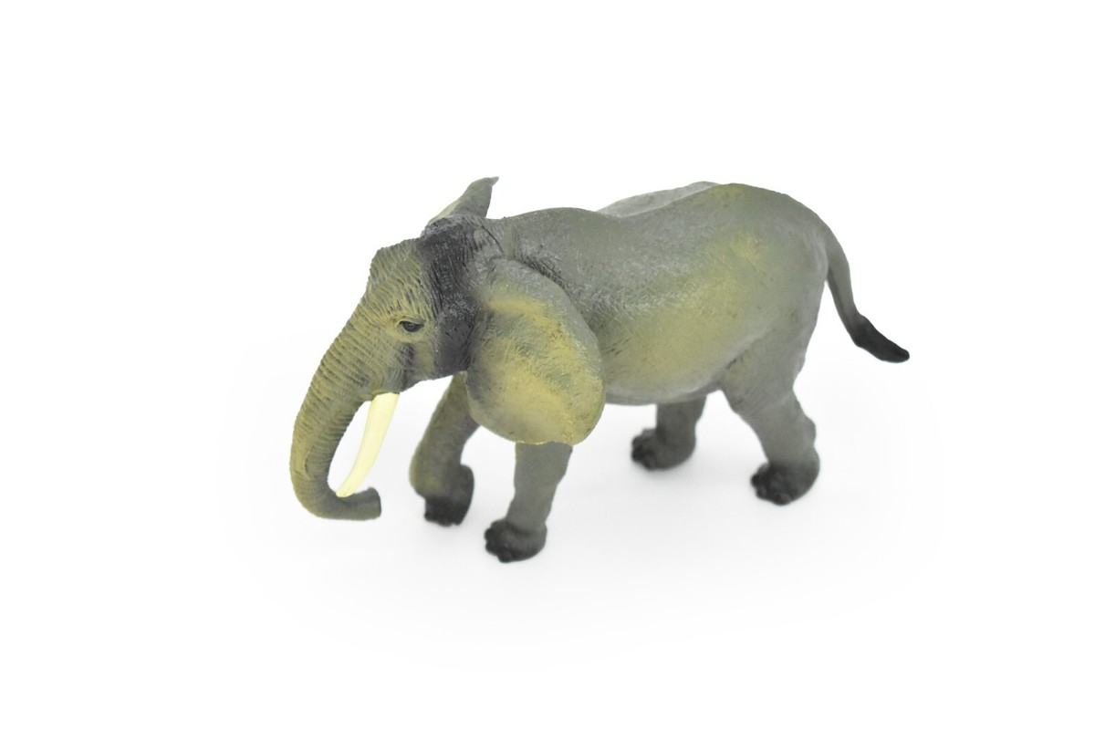 Elephant, Asian, African, Realistic Plastic Reproduction, Hand