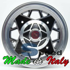 Set 4 Cerchi in lega per Fiat 500 126 d'epoca OLD da 12 4x190 574 BP vecchia 500